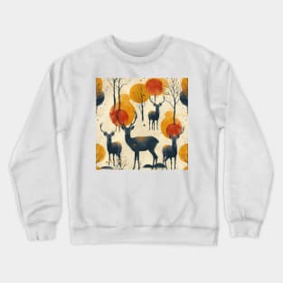 Retro woodland Crewneck Sweatshirt